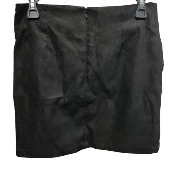 BB Fringe Studded Medium Polyester Mini Western Skirt - Picture 2 of 6